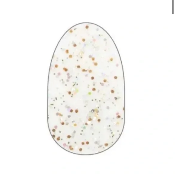 *Retired* Color Street: Champagne Sugar | Gold Silver Glitter Sparkle Overlay - Picture 9 of 10